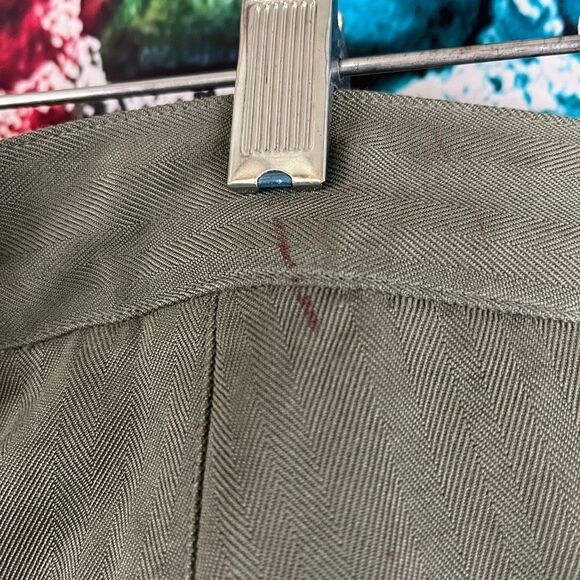 Tommy Bahama Pleated Silk Pants Men's Size 38x30 Green - Picture 4 of 7